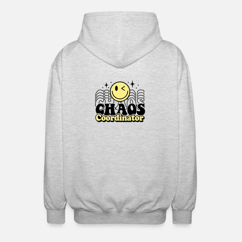 coordinateur - Veste à capuche unisexe - gris clair chiné