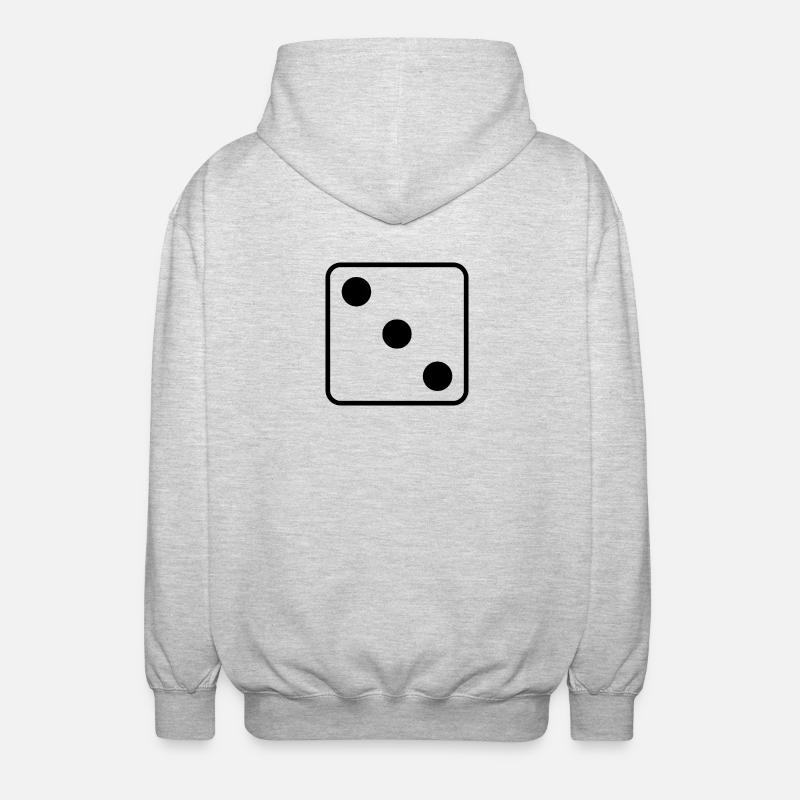 Says - Unisex Hooded Jacket - light heather grey