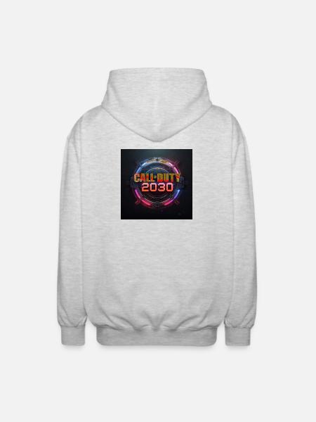 Frontline 2030 Neon Expanse - Unisex Hooded Jacket - light heather grey