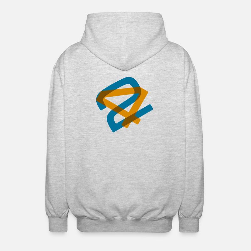 42 - The Answer to Everything - Unisex Hooded Jacket - light heather grey