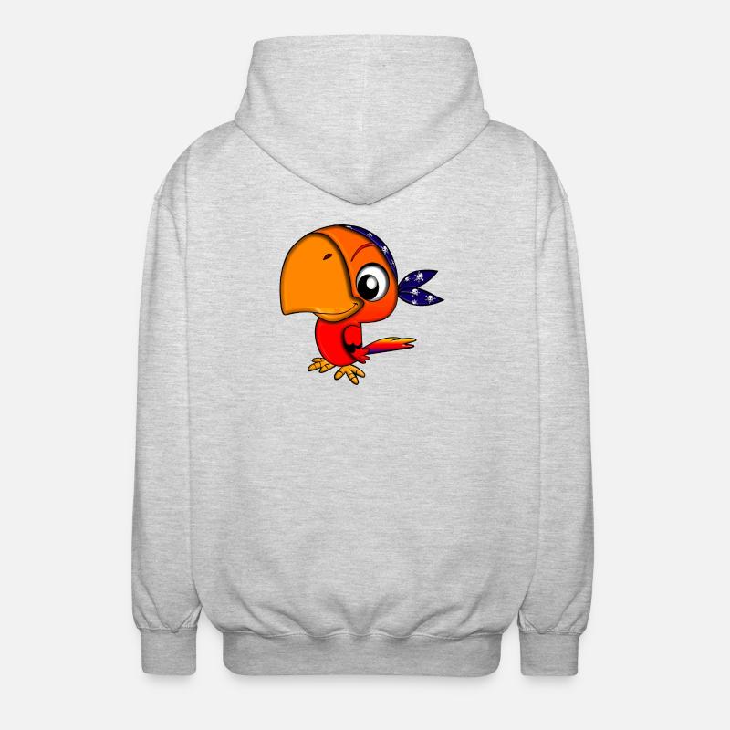 pirates pirates de Parrot - Veste à capuche unisexe - gris clair chiné