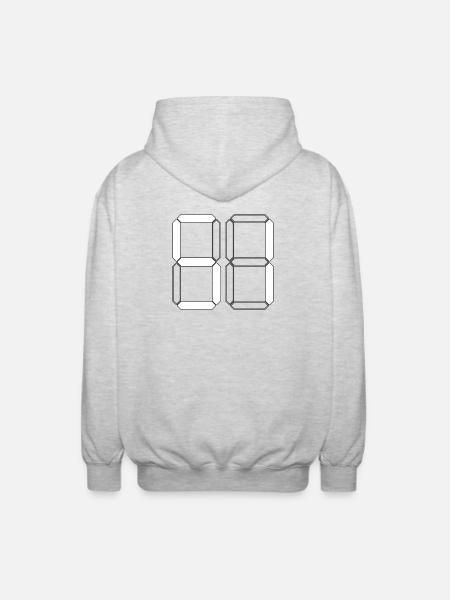NUMBER 51 Fifty-One Gift Digital - Unisex Hooded Jacket - light heather grey