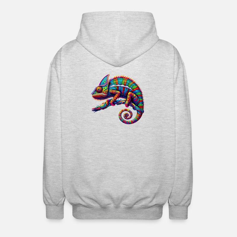 Chameleon - Unisex Hooded Jacket - light heather grey