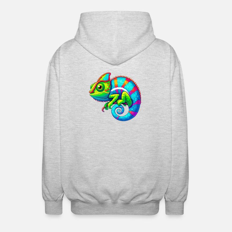 Chameleon - Unisex Hooded Jacket - light heather grey