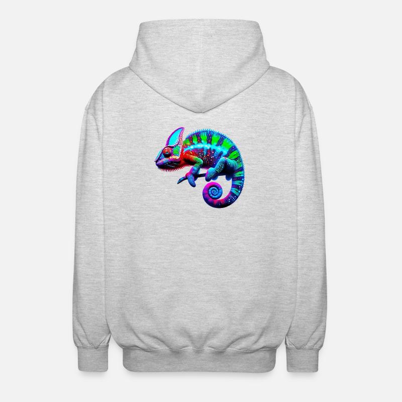 Chameleon - Unisex Hooded Jacket - light heather grey