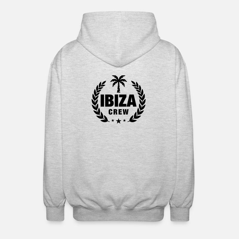 Équipage Ibiza - Veste à capuche unisexe - gris clair chiné