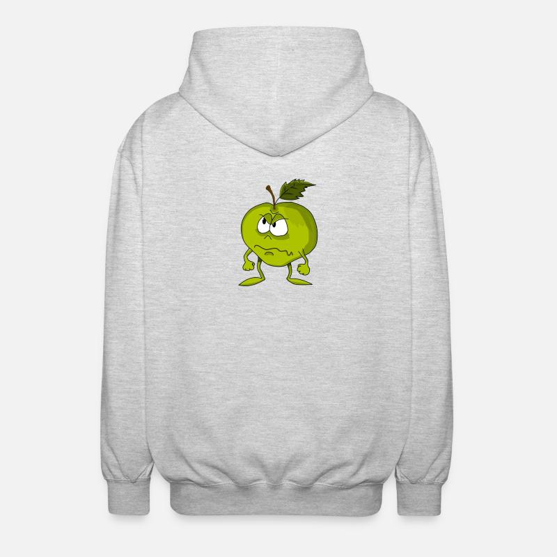 apple - Unisex Hooded Jacket - light heather grey