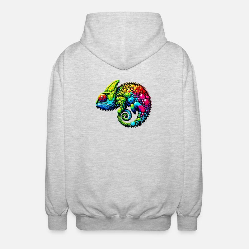 Chameleon - Unisex Hooded Jacket - light heather grey