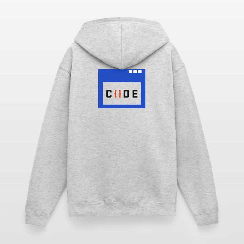 Job Coder Spruch Arbeit Arbeiter Geld Verdienen Unisex Kapuzenjacke