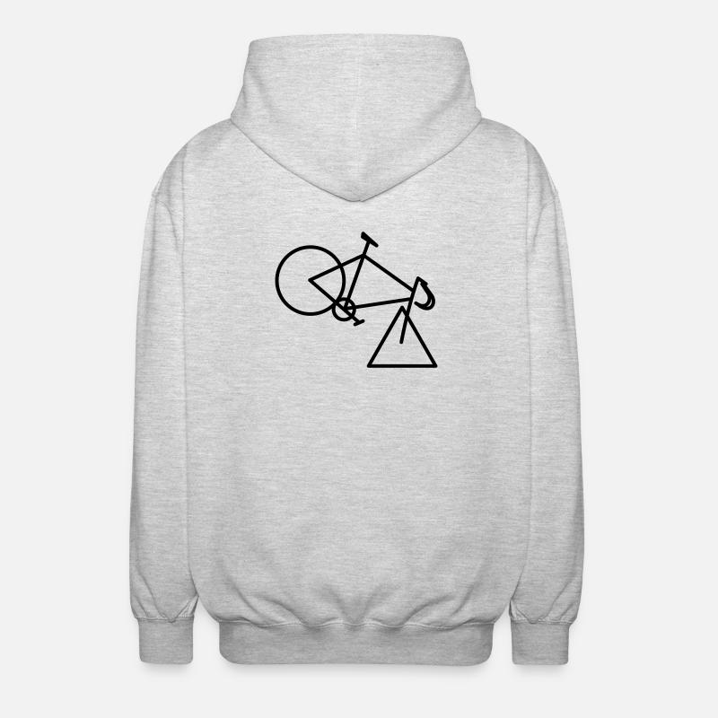 Tri-cycle - Veste à capuche unisexe - gris clair chiné