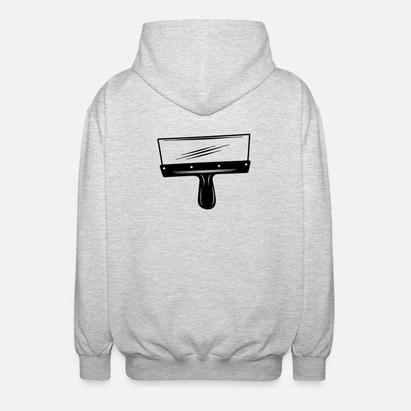 Spackmes - Unisex Kapuzenjacke - Hellgrau meliert