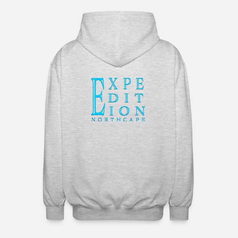 ExpeditionNorthcap - Unisex Kapuzenjacke - Hellgrau meliert