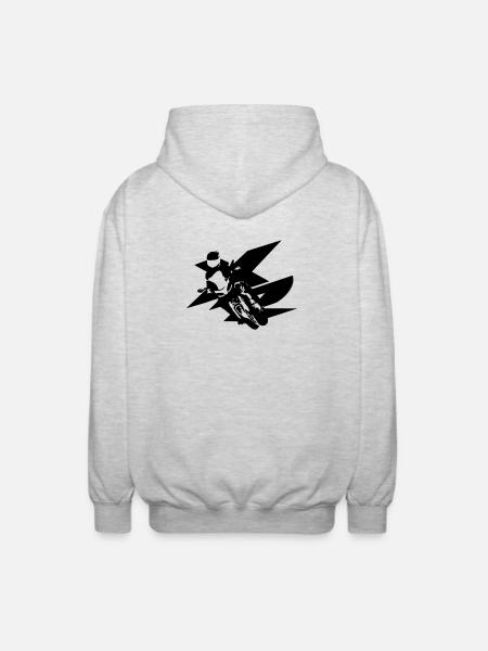 F 900 XR - Unisex Hooded Jacket - light heather grey