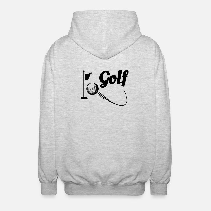 Golf 2 - Unisex Kapuzenjacke - Hellgrau meliert
