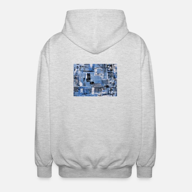 Urban Notation 2 - Veste à capuche unisexe - gris clair chiné