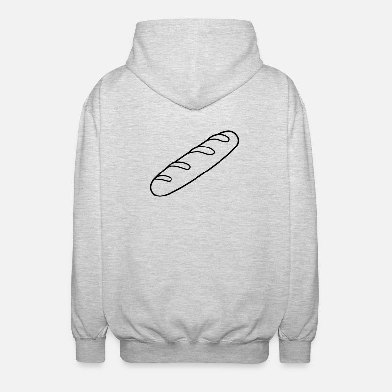 wand - Unisex Hooded Jacket - light heather grey