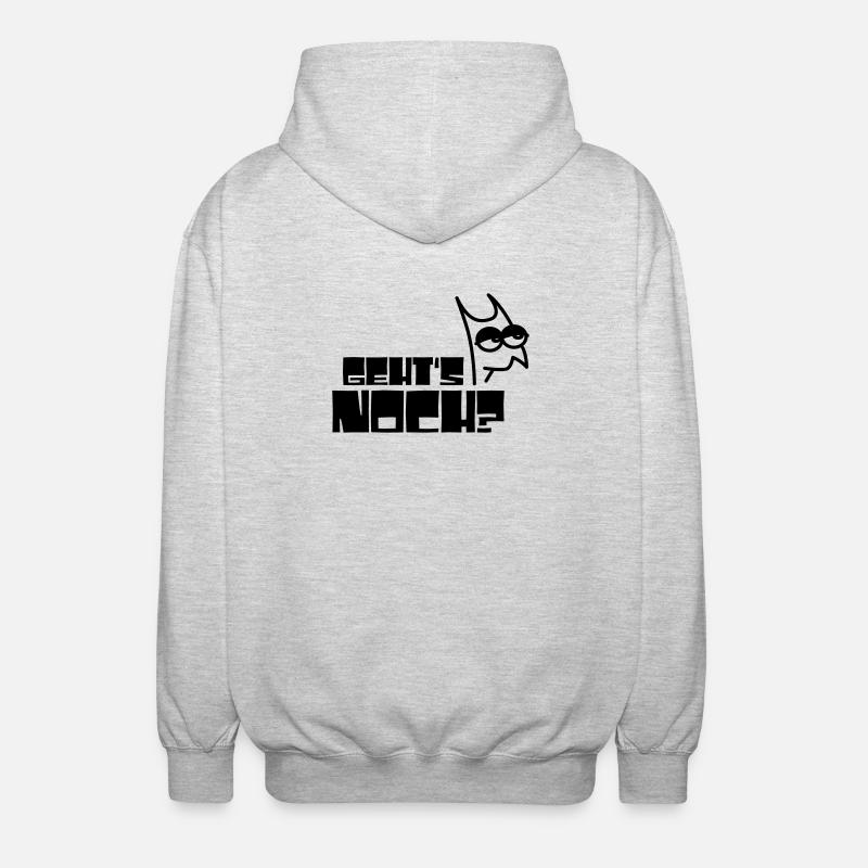 Is it still possible? - Unisex Hooded Jacket - light heather grey