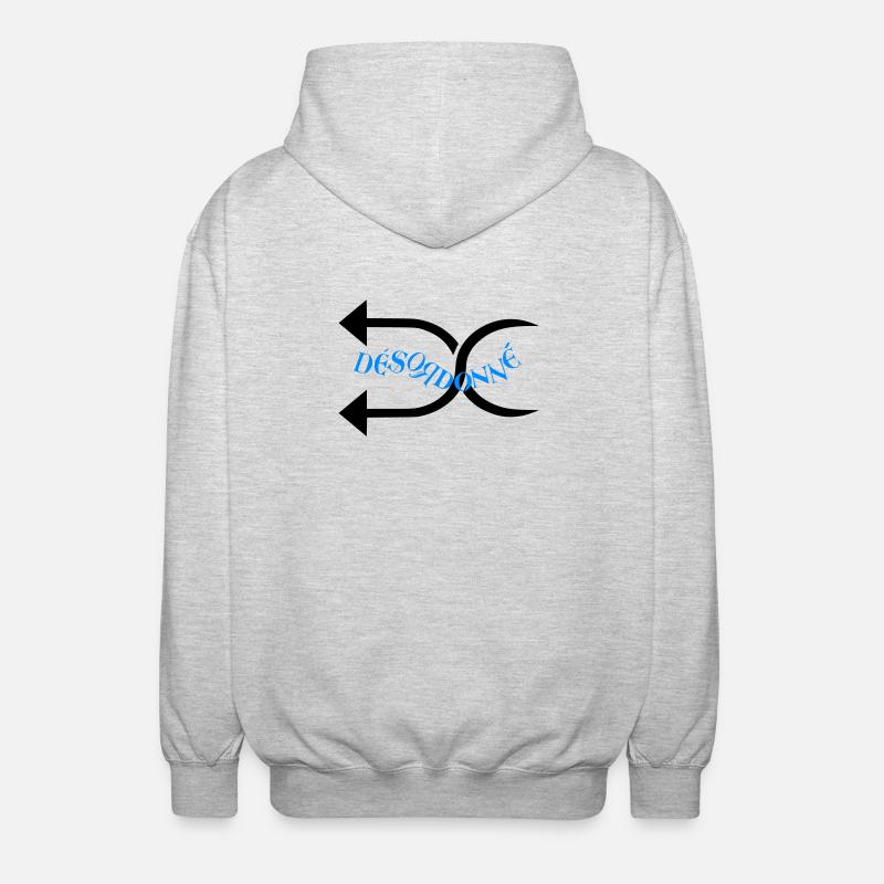 Entschuldigung - Unisex Kapuzenjacke - Hellgrau meliert