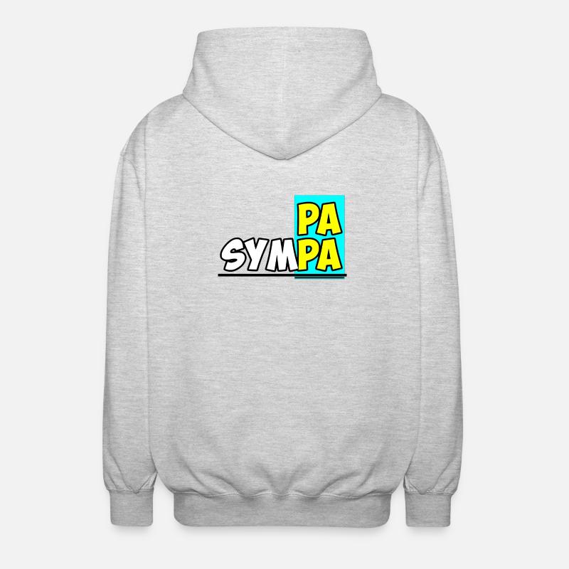 Nice Dad - Unisex Hooded Jacket - light heather grey