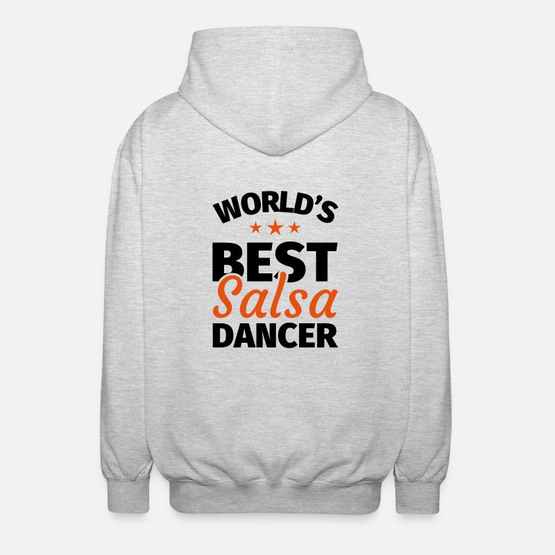 Salsa - Unisex Kapuzenjacke - Hellgrau meliert