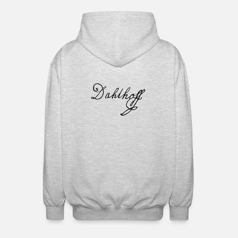 Dahlhoff - Unisex Kapuzenjacke - Hellgrau meliert