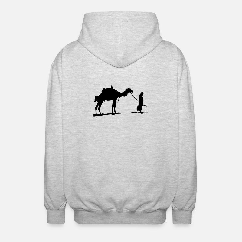 Bedouin - Unisex Hooded Jacket - light heather grey
