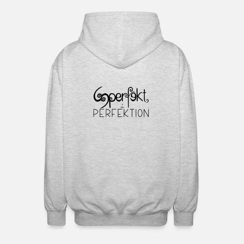 Déclaration - Veste à capuche unisexe - gris clair chiné