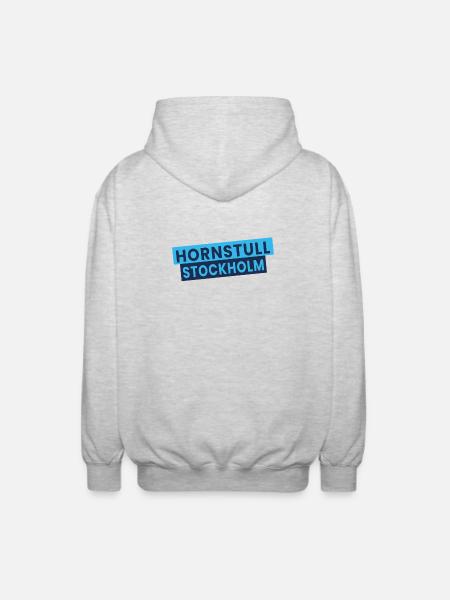 Hornstull Stockholm Neonblöcke - Unisex Kapuzenjacke - Hellgrau meliert