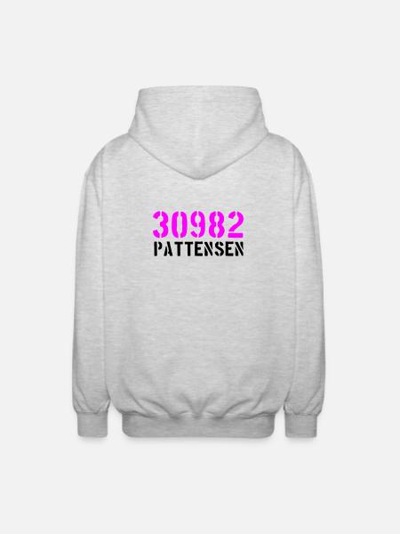 30982_Pattensen - Unisex Hooded Jacket - light heather grey