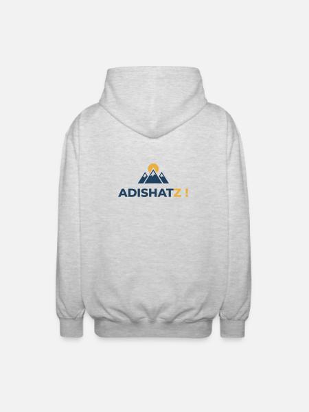 ADISHATZ! - Unisex Hooded Jacket - light heather grey