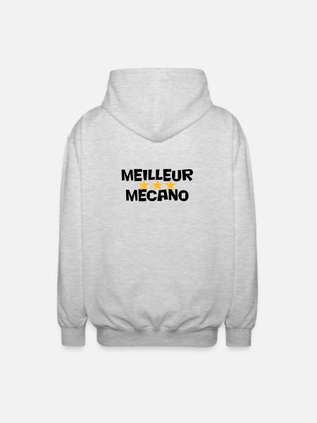 Best Mecano - Unisex Hooded Jacket - light heather grey