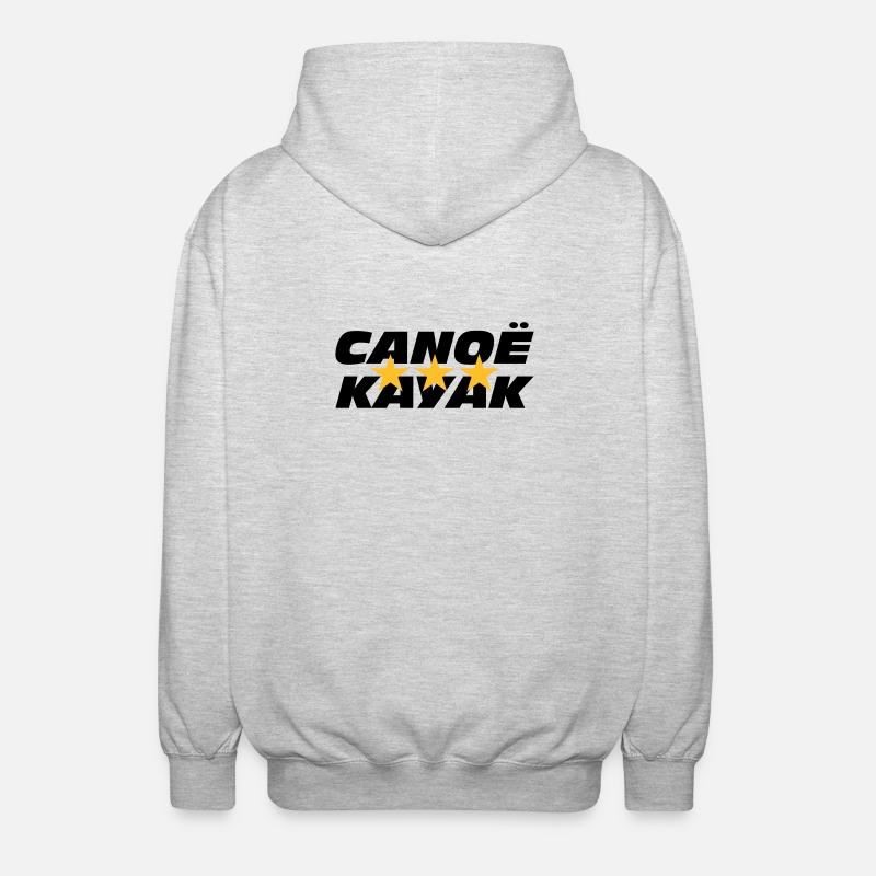 Canoë Kayak - Veste à capuche unisexe - gris clair chiné