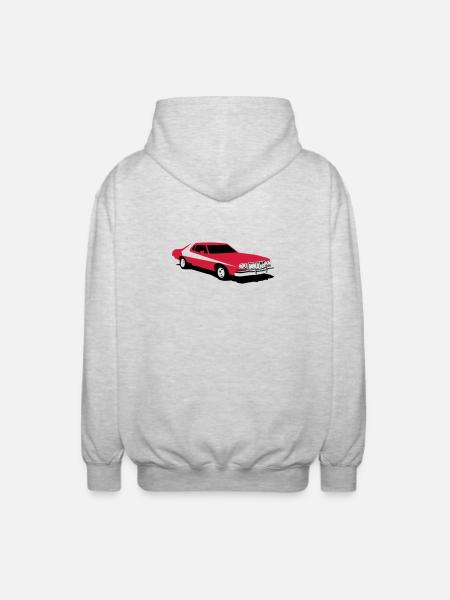 SH_Gran_Torino 2 Farben - Unisex Kapuzenjacke - Hellgrau meliert