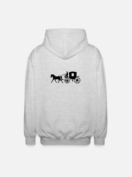 vehicle - Unisex Hooded Jacket - light heather grey