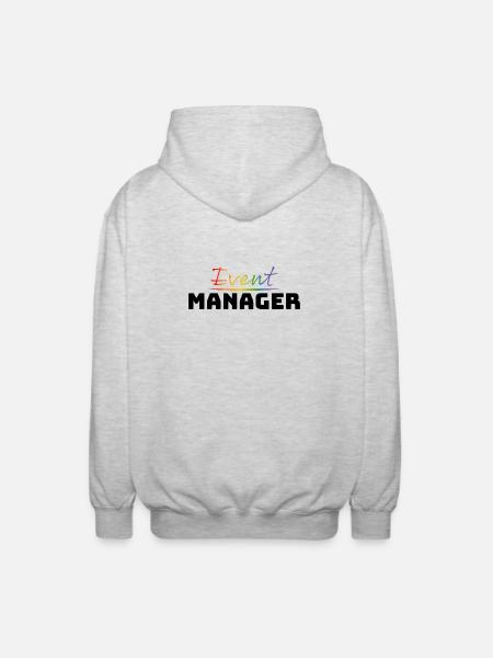 T-shirt pour CSD LGBT Event Manager - Veste à capuche unisexe - gris clair chiné