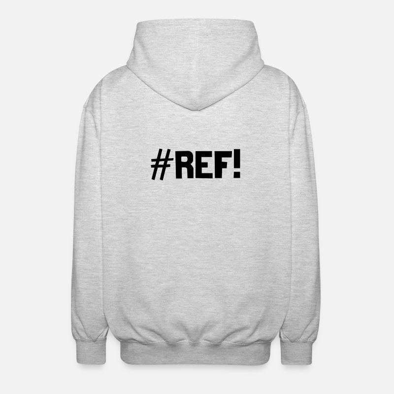 #REF ! - Veste à capuche unisexe - gris clair chiné