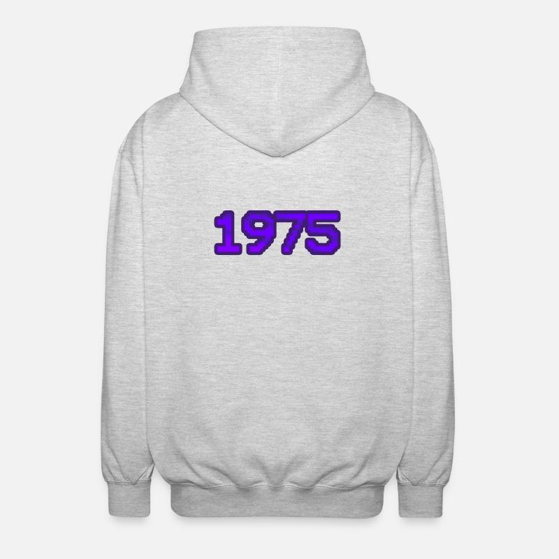 Nerd 1975 - Veste à capuche unisexe - gris clair chiné