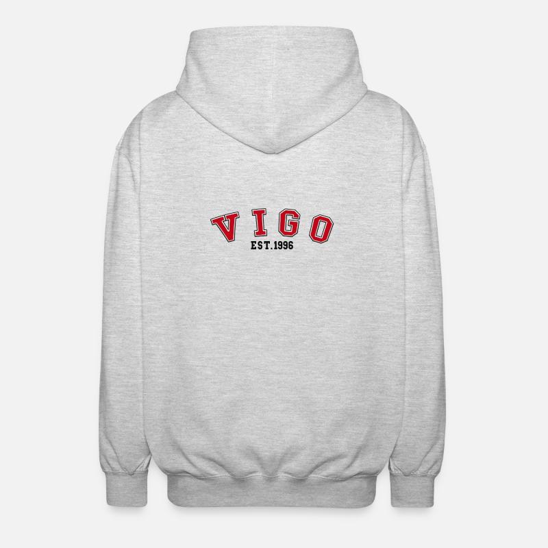 Vigo Est. 1996 - Unisex Hooded Jacket - light heather grey