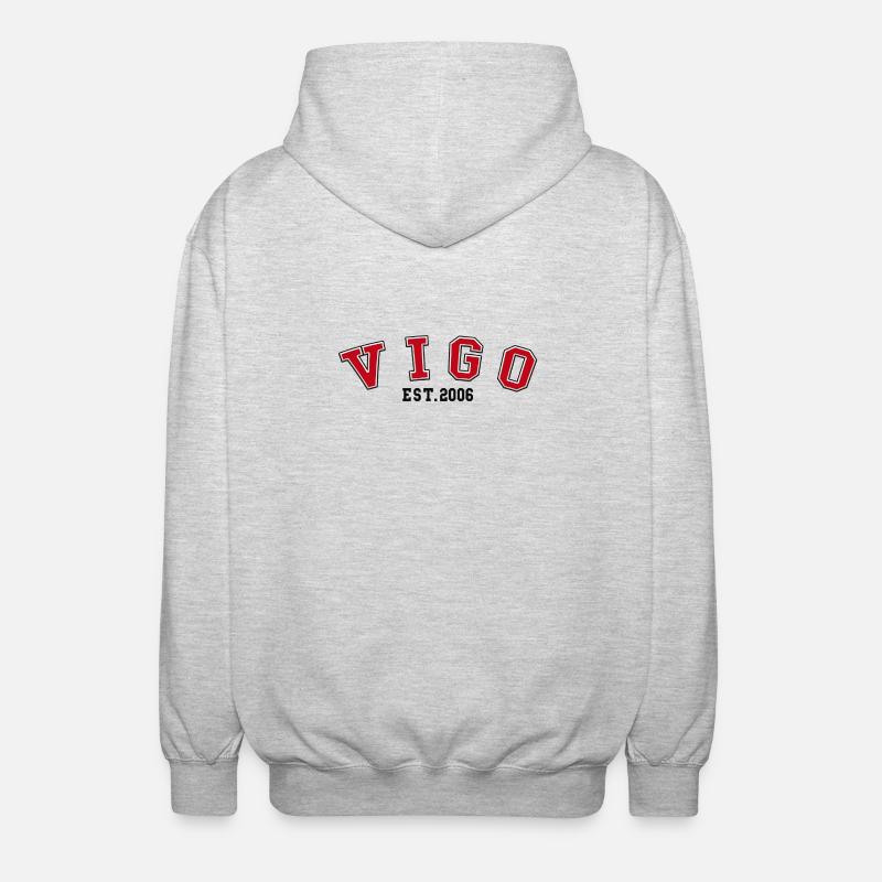 Vigo Est. 2006 - Unisex Hooded Jacket - light heather grey