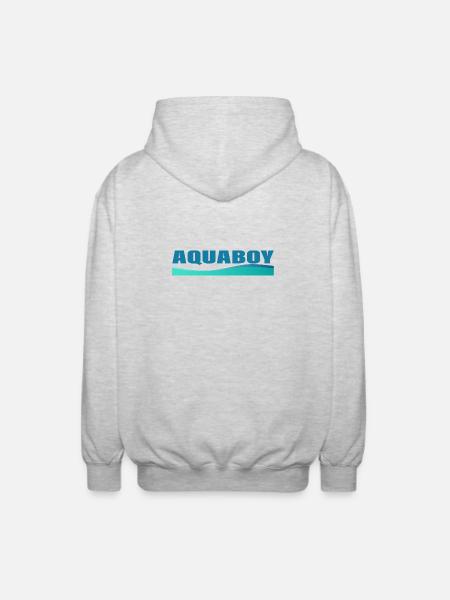 AQUABOY - Unisex Hooded Jacket - light heather grey