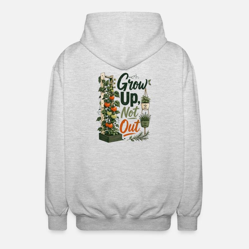 Grandis Pas Out - Veste à capuche unisexe - gris clair chiné