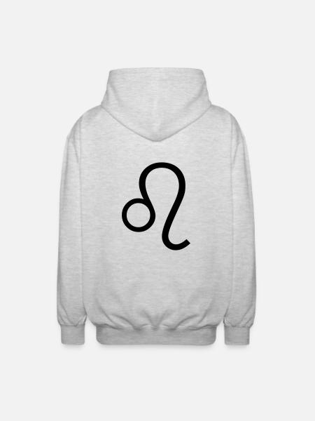 Leo - Unisex Hooded Jacket - light heather grey