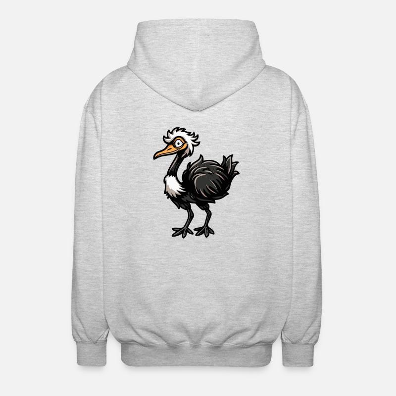 Strauss Comic - Unisex Hooded Jacket - light heather grey