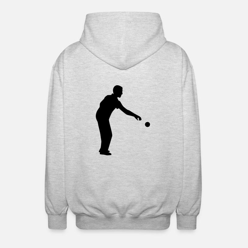 Boule - Unisex Kapuzenjacke - Hellgrau meliert
