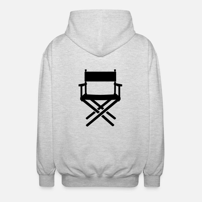 Stuhl - Unisex Kapuzenjacke - Hellgrau meliert