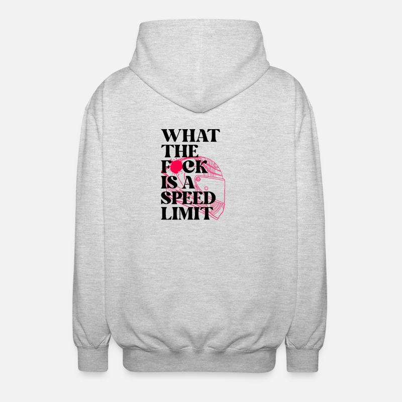 Auto - Unisex Kapuzenjacke - Hellgrau meliert