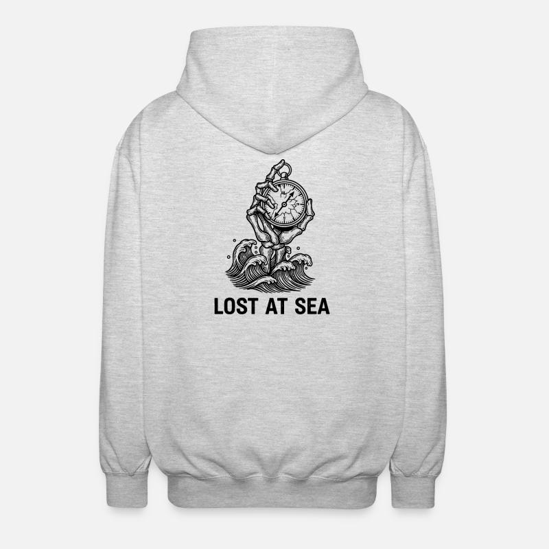 Navigation éternelle - Veste à capuche unisexe - gris clair chiné