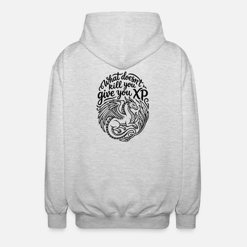 XP gamer - Veste à capuche unisexe - gris clair chiné
