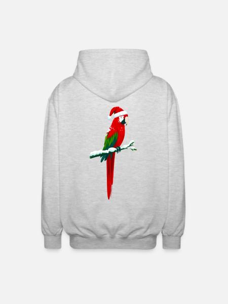 L’époque de Noël - Veste à capuche unisexe - gris clair chiné