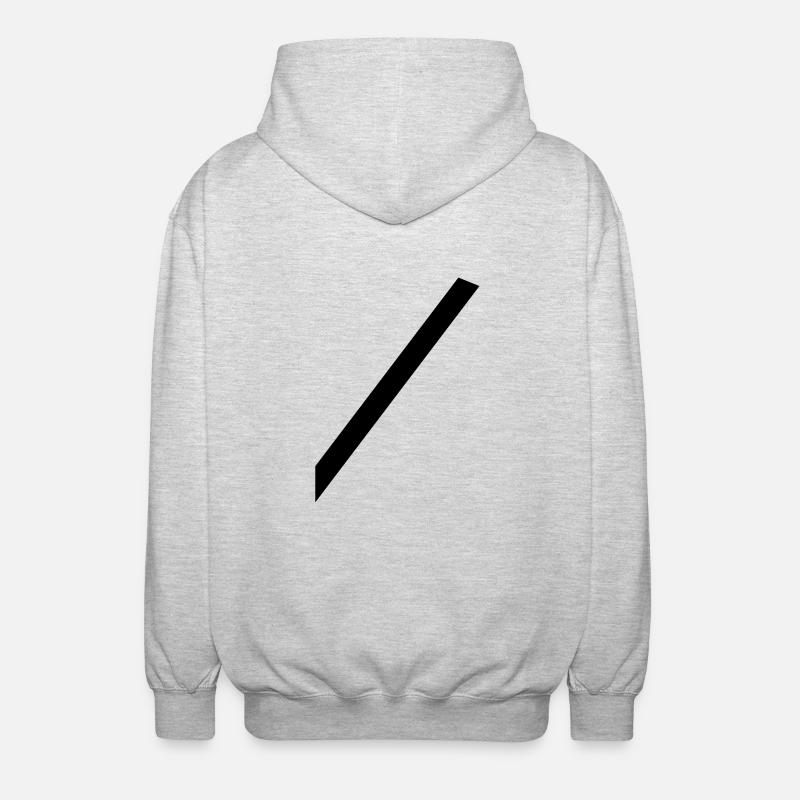 Gurtmuffel - Unisex Kapuzenjacke - Hellgrau meliert